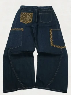 Szerokie spodnie baggy skate