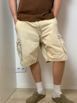 Szorty Carhartt rap cargo beige vintage 90s baggy rap