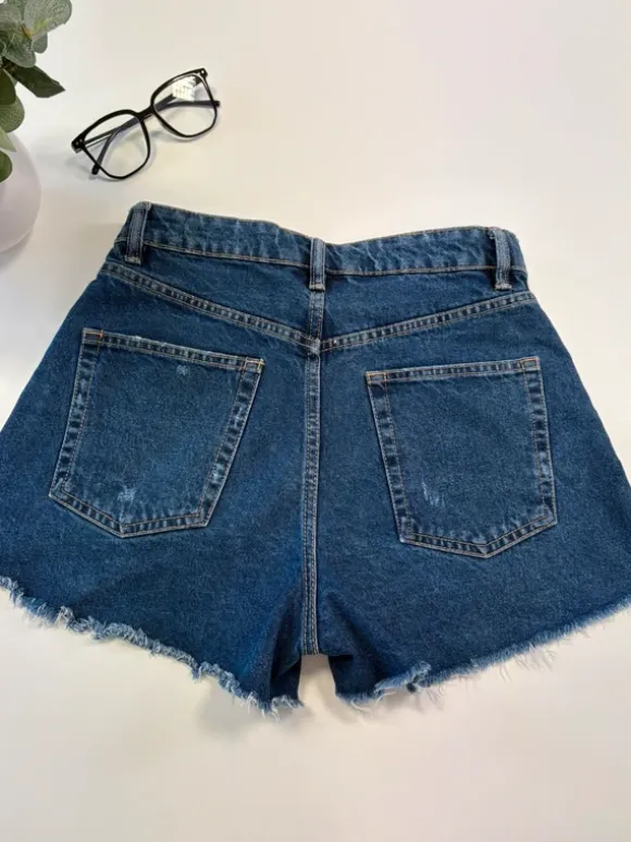 Szorty jeansowe Republic Of Denim 38 Y2K vintage low waist distressed