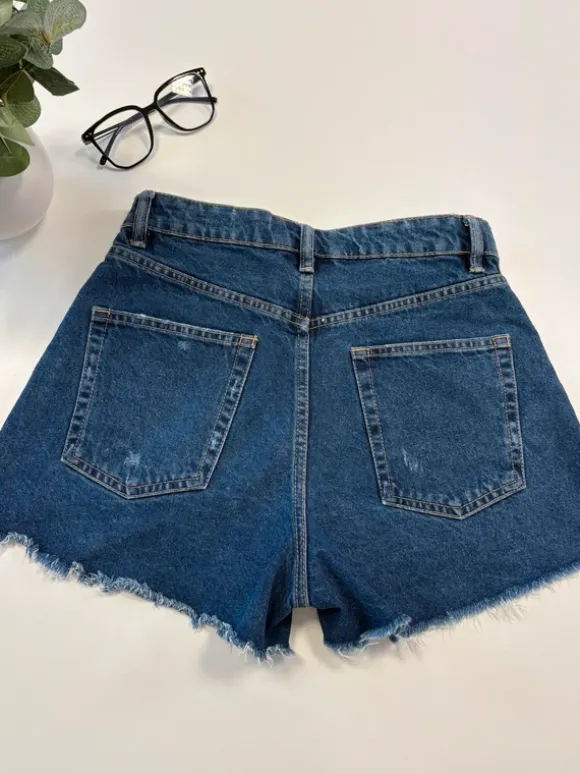 Szorty jeansowe Republic Of Denim 38 Y2K vintage low waist distressed
