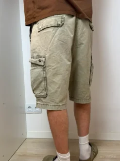 Szorty męskie Carhartt rap cargo beige vintage 90s baggy