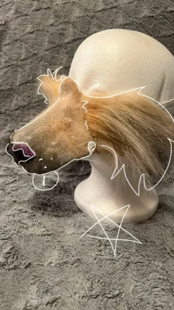 Therian dog snouth mask