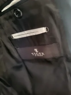 Tiger of Sweden Kavaj - Slim Fit - Mörkblå/Svart
