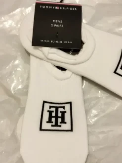 Tommy Hilfiger 2 pairs skarpety stopki rozmiar EU 43 -46 gumki na piętach