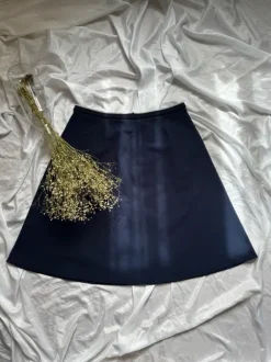 Tommy Hilfiger granatowa spódnica midi classy preppy 10/M