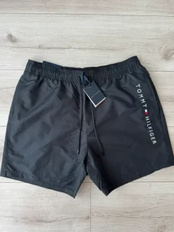 Tommy Hilfiger Szorty Kąpielowe Czarne Męskie S NOWE z metką