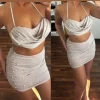 Top and skirt set