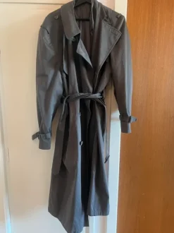 Trenchcoat med bindebånd