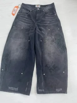 Trendtvision Scribbled double knee pants