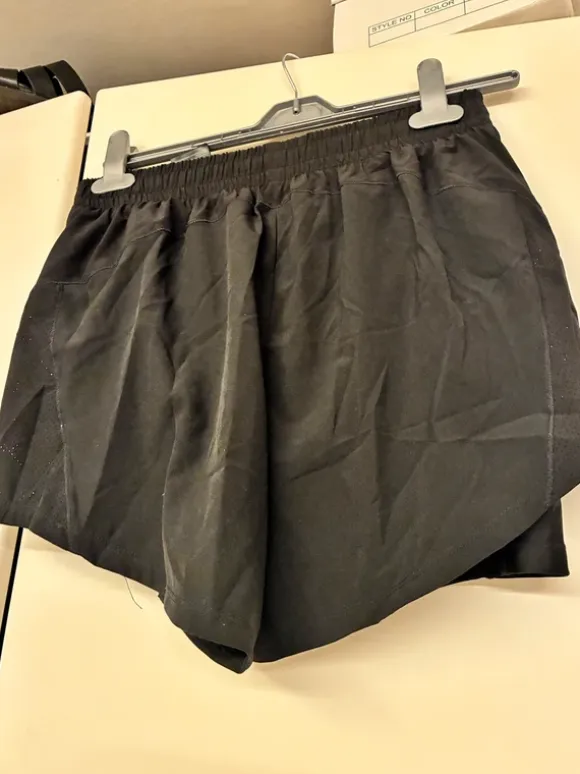 Træningsshorts med indershorts
