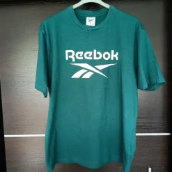 T-shirt Reebok Nowy, morska zieleń
