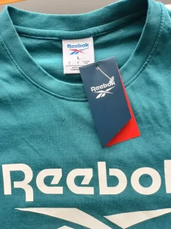 T-shirt Reebok Nowy, morska zieleń