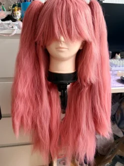Universal pink wig/peruka for cosplay