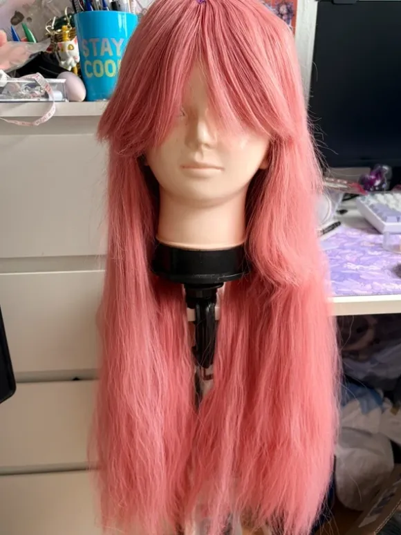 Universal pink wig/peruka for cosplay
