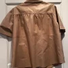 Utzon leather skjorte