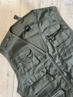 Vest i armygrøn