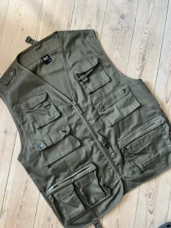 Vest i armygrøn