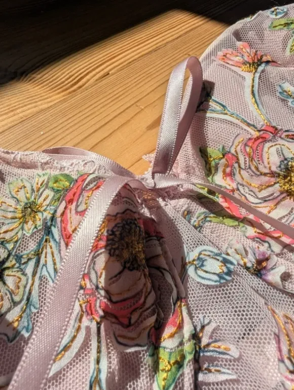Victoria's Secret Dream Angels Seksowny Haftowany Gorset 80D Luksusowy Top