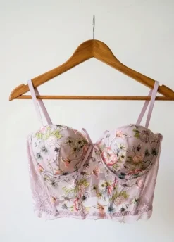 Victoria's Secret Dream Angels Seksowny Haftowany Gorset 80D Luksusowy Top