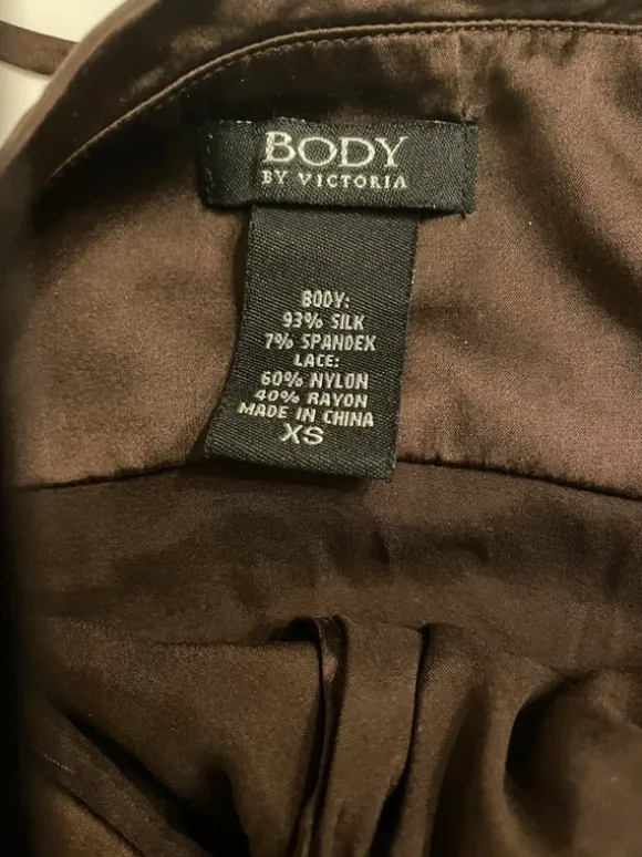 Victoria’s Secret silk top – Y2K / vintage