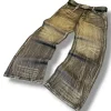 Vintage archive Y2K 2000s-90s distressed bootcut flare legged jeans