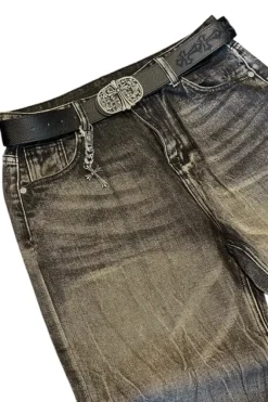 Vintage archive Y2K 2000s-90s distressed bootcut flare legged jeans