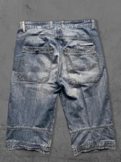 Vintage Baggy Jorts washed Skate 90s Style Y2K Long Shorts