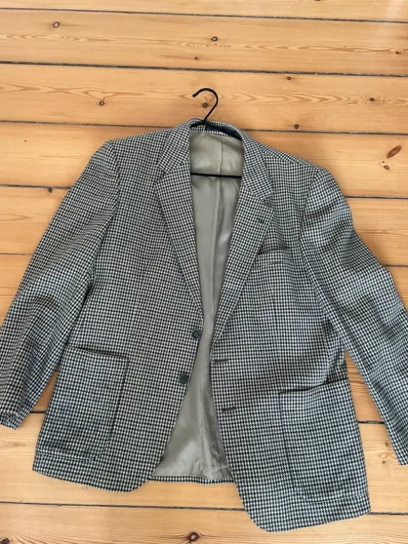 Vintage blazer i cashmere