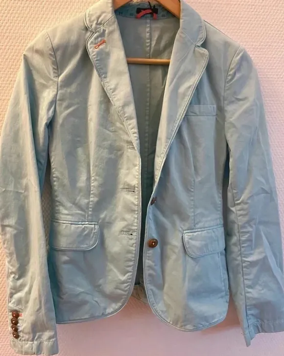 Vintage blazer m fine detaljer