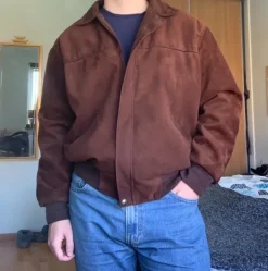 Vintage Bomberjacka Brun