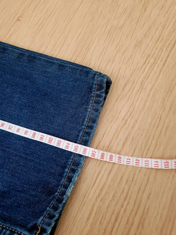 Vintage bootcut denim jeans Y2K