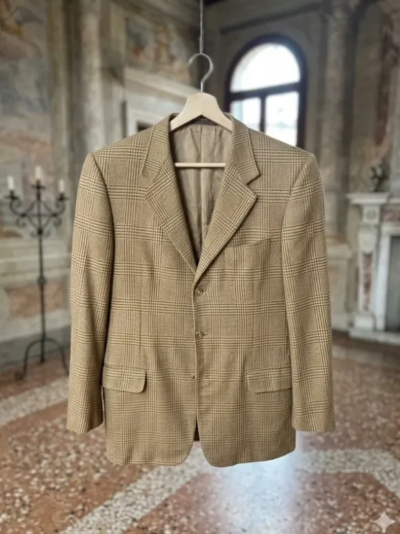 Vintage Ermenegildo Zegna sport jacket in pure cashmere