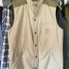 Vintage Fjällräven väst 70s/80s beige/grön