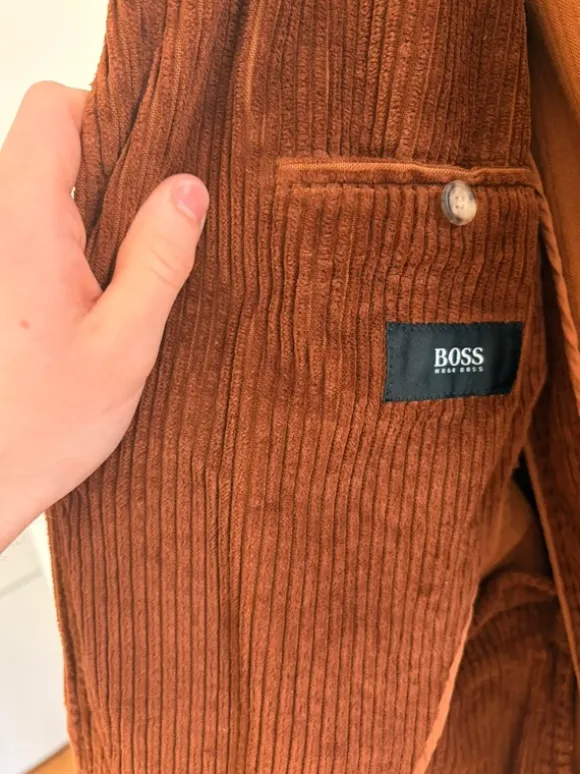Vintage manchesterkavaj Hugo Boss