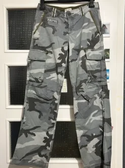 vintage polo jeans ralph lauren grey camo cargo pants