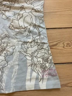 Vintage top m. mønster