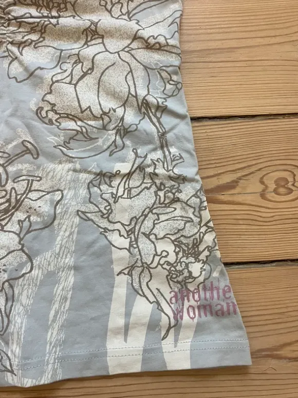 Vintage top m. mønster