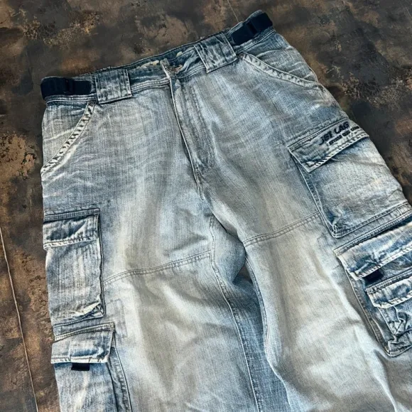 Vintage ultra baggy Jetlag jeans southpole jnco swag streetwear y2k style