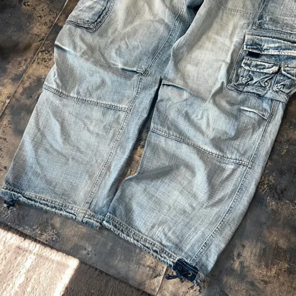Vintage ultra baggy Jetlag jeans southpole jnco swag streetwear y2k style
