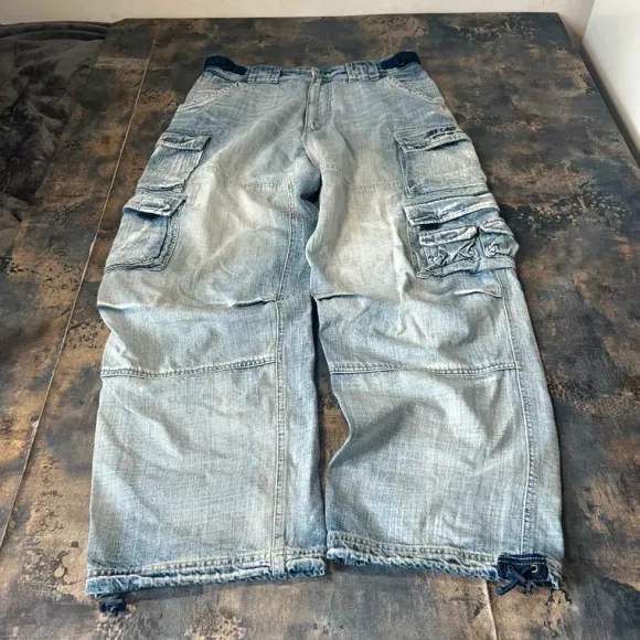 Vintage ultra baggy Jetlag jeans southpole jnco swag streetwear y2k style