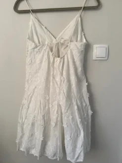 Vit klänning sommar