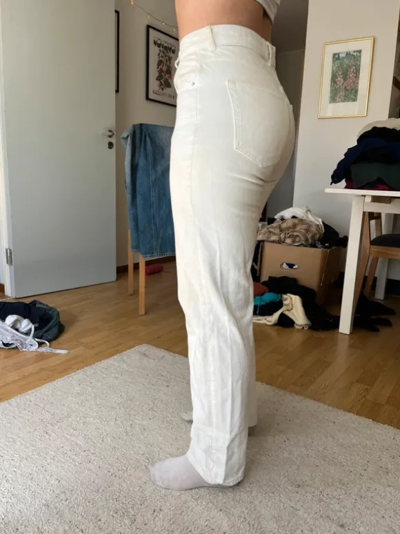 Vita raka jeans