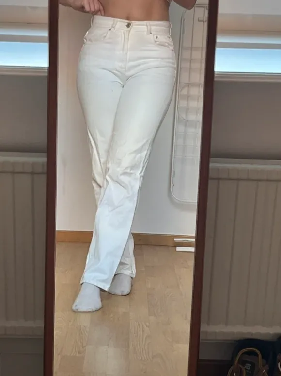 Vita raka jeans