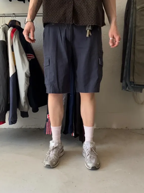 W34 | cargo shorts | navy | Vintage
