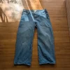 Wide/baggy gravidjeans från HM, storlek L