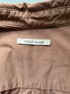 Wood Wood Nico Shirt – Chocolate Brown – str. M