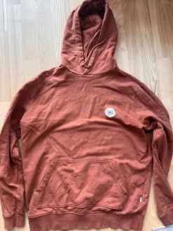 Woodbird Hoodie - Rust / Str. M