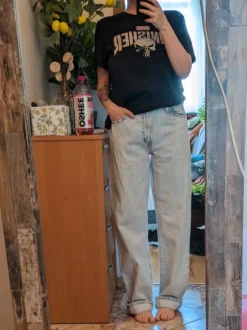 Wysoki wzrost 🥰 Kultowe dżinsy 2026 Levis 94 Baggy w28L33