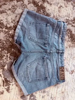 2x jeansowe szorty y2k low rise / denim shorts